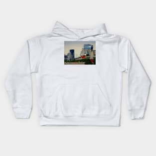 Walkie Talkie building, London Kids Hoodie